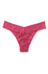 Hanky Panky Original Rise Thong In Allure Pink