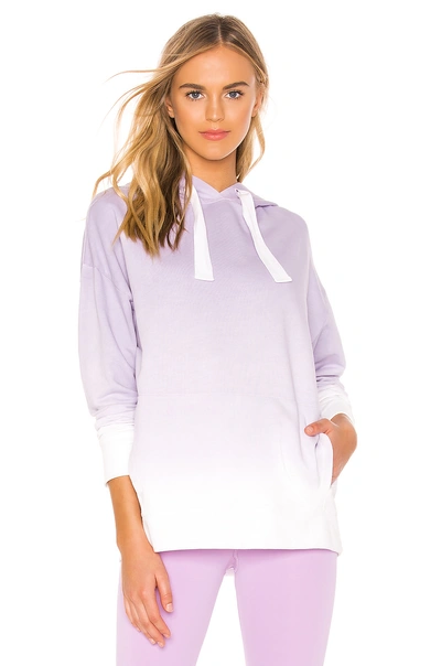 Alala Ombre Hoodie In Lilac