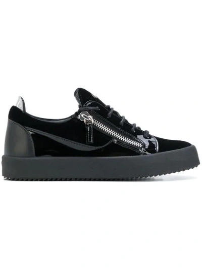 Giuseppe Zanotti Frankie Low-top Sneakers In Black