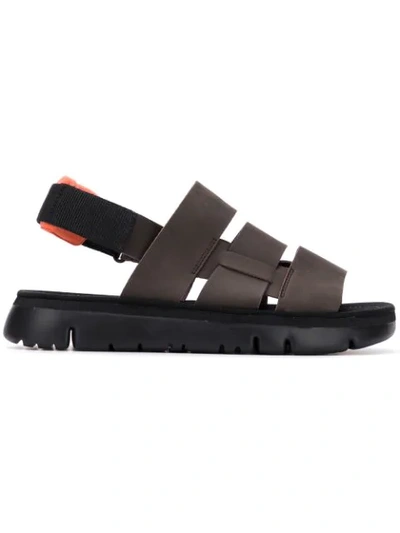 Camper Oruga Sandals In Brown