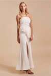 C/meo Collective Silenced Gown In Ivory