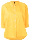 Sara Lanzi Long Sleeved Shirt In Yellow
