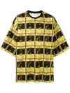Yoshiokubo Oversized Wanted T-shirt In Yellow