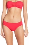 La Blanca Island Goddess Hipster Bikini Bottoms In Watermelon