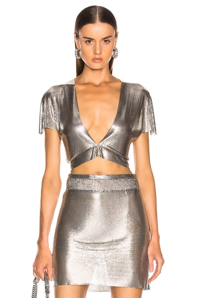 Fannie Schiavoni Diane Top In Silver