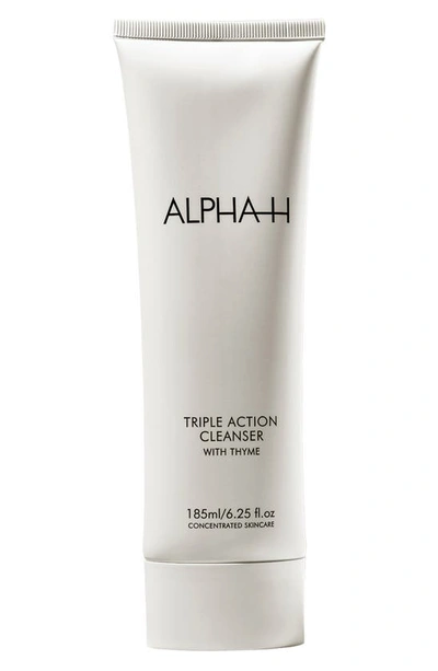 Alpha-h Triple Action Cleanser With Thyme 185ml In White