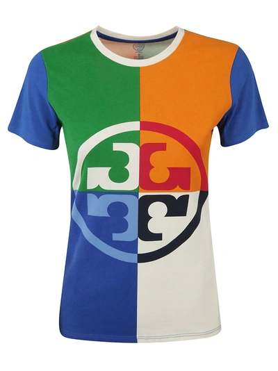 Tory Burch Color Block T-shirt In Basic