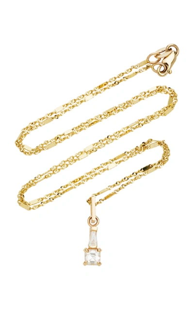 Ashley Zhang Petite Margaret 14k Gold Diamond Necklace