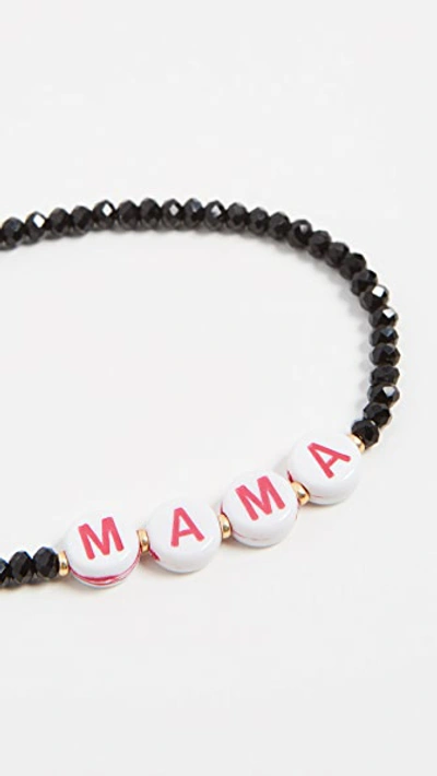 Shashi Dear Mama Bracelet In Black