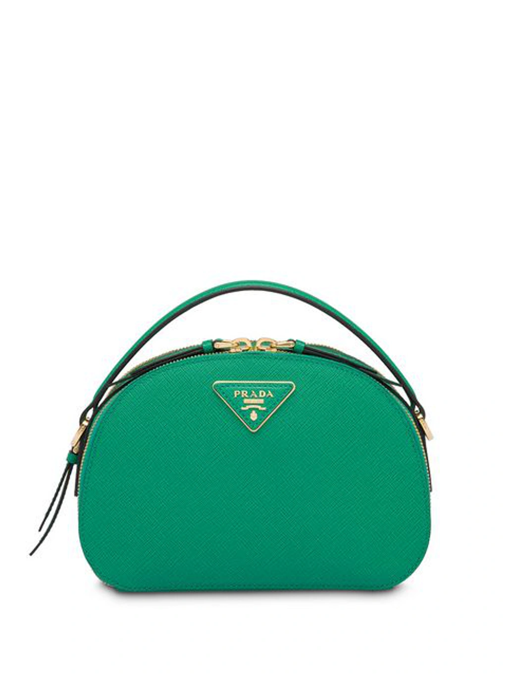 Prada Odette Saffiano Leather Bag In Green ModeSens