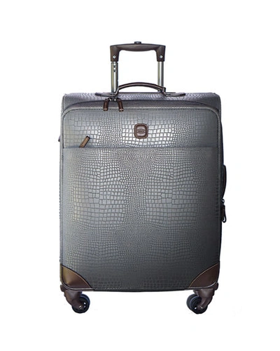 Bric's My Safari 25" Expandable Spinner Luggage In Gray