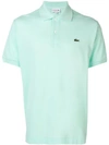 Lacoste Contrast Logo Polo Shirt In Green