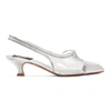 Marc Jacobs Women's Slingback Kitten-heel Pumps In Clear