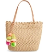 Eric Javits Mita Squishee Tote In Peanut Multi/gold