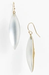 Alexis Bittar 'lucite - Neo Bohemian' Small Sliver Earrings In Silver