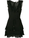 Zimmermann Flutter Dress In Black