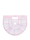 Cult Gaia Ark Clutch In Pink