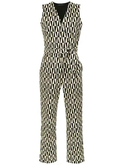 Andrea Marques Cachecoeur Jumpsuit In Black