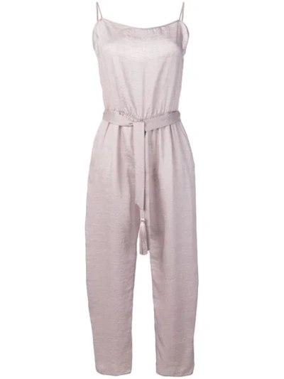 Forte Forte Loose Fit Jumpsuit In Pink