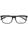 Montblanc Classic Mass Glasses In Schwarz
