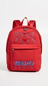 Kenzo Backpack In Medium Red