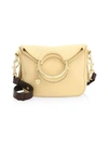 See By Chloé Small Leather Monroe Bag In Straw Beige