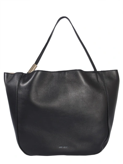 Jimmy Choo Stevie Tote Bag In Black