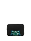 Kenzo Tiger Laptop Bag In Black