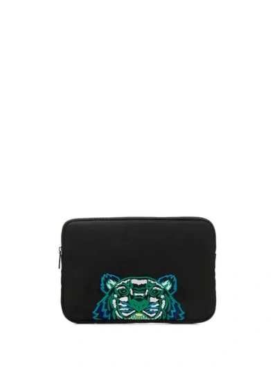 Kenzo Tiger Laptop Bag In Black