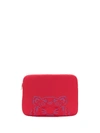 Kenzo Tiger Laptop Bag In Red