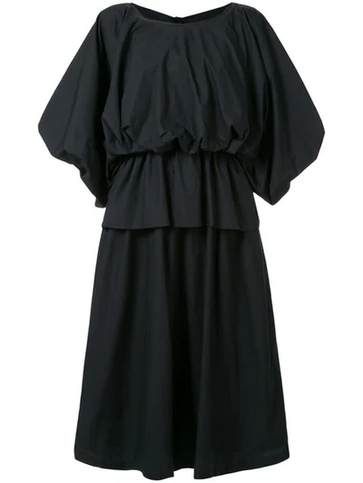 Goen J Voluminous Shape Dress In Black