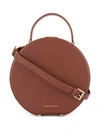 Tammy & Benjamin Hatbox Mini Bag In Brown