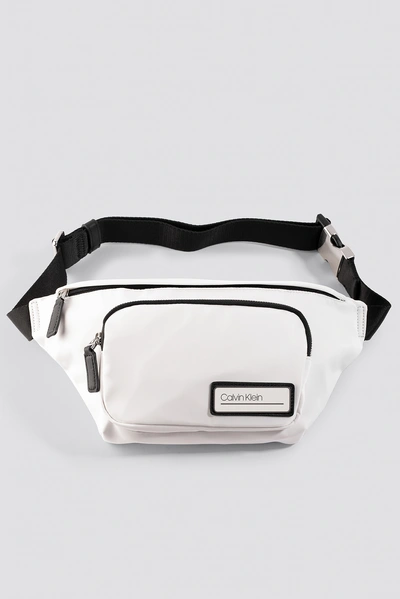 Calvin Klein Primary Waist Bag - White In Bright White