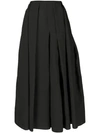 Sara Lanzi Wide Leg Trousers In Black