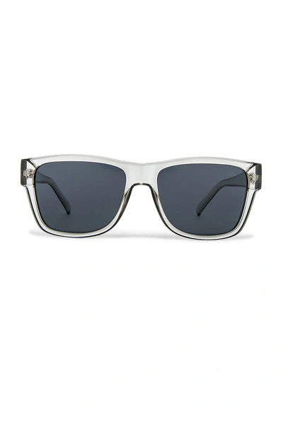 Le Specs The Force In Gray. In Pewter & Smoke Mono