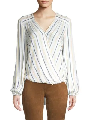 max studio wrap top
