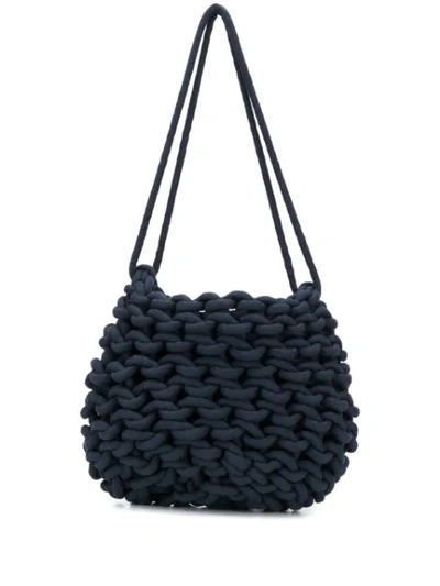 Alienina Braided Bag In Blue