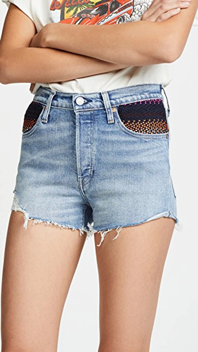 Levi's Lmc 501 Shorts In Patched Sky