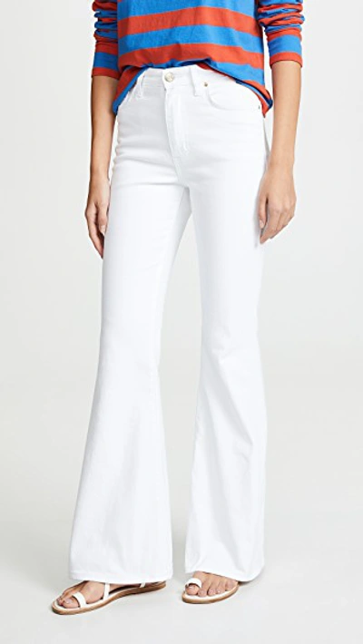 Lee Vintage Modern Flare Jeans In White