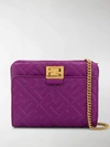 Fendi Upside Down Belt Bag In Purple