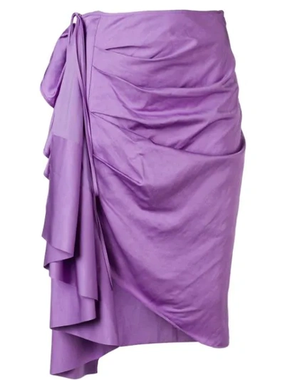 Solace London Belot Skirt In Purple