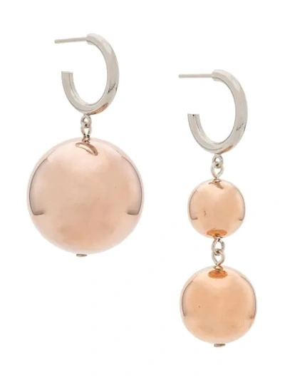 Isabel Marant Ball Drop Earrings In Metallic