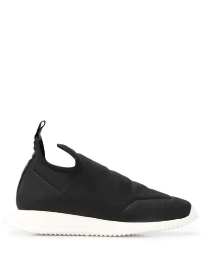 Rick Owens Drkshdw Slip On Sneakers In Black