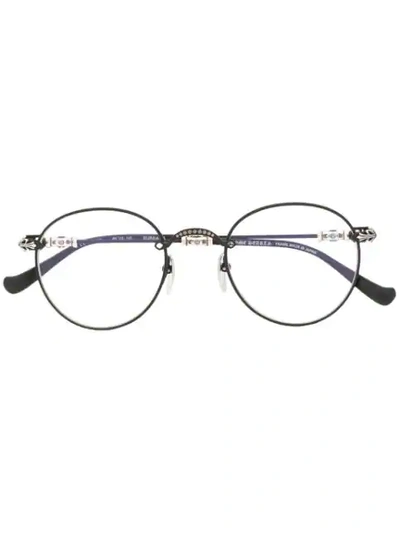 Chrome Hearts #3 Glasses eyeglasses BUBBA-A Cross temple Metal frame