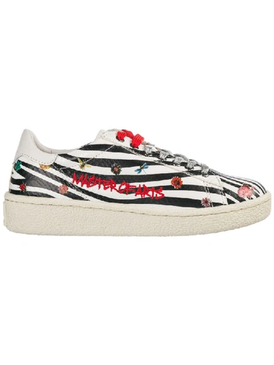 Moa Master Of Arts Tech Sneakers In Zebra