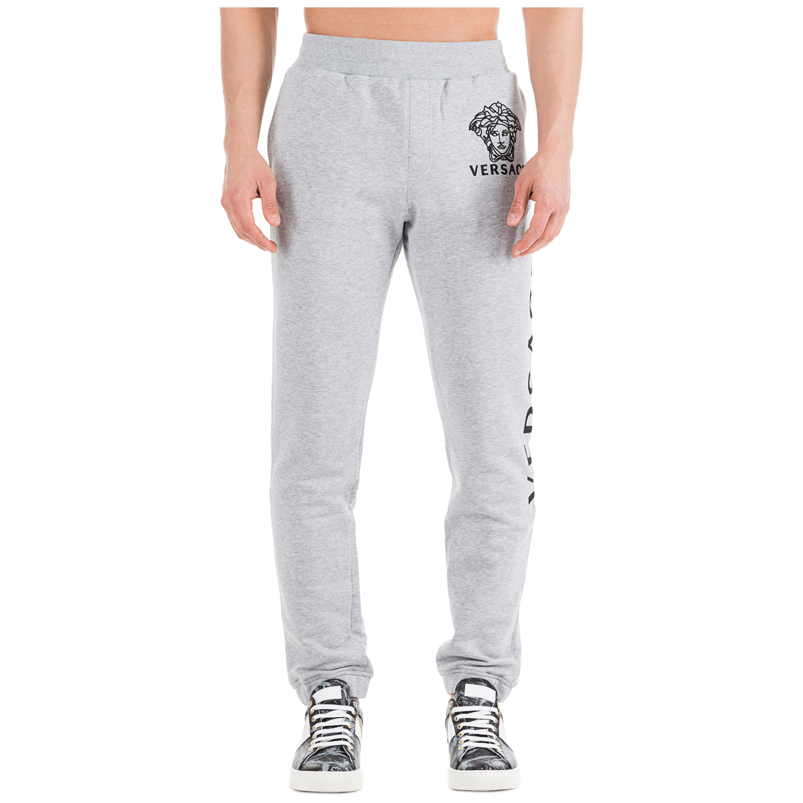 grey versace tracksuit