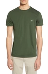 Lacoste Pima Cotton T-shirt In Caper Bush