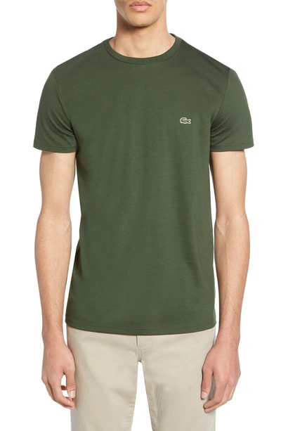 Lacoste Pima Cotton T-shirt In Caper Bush | ModeSens