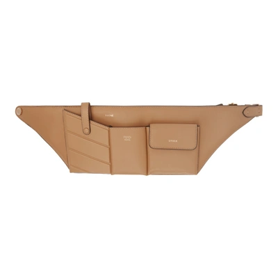 Fendi Beige Pockets Belt Bag In F15kr Honey