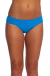 La Blanca Island Goddess Hipster Bikini Bottoms In Chambray